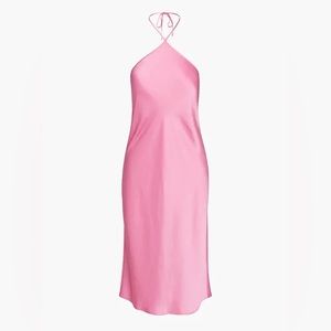 Aritzia Pink Halter Dress